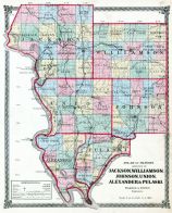 Jackson, Williamson, Johnson, Union, Alexander and Pulaski Counties, La Salle County 1876